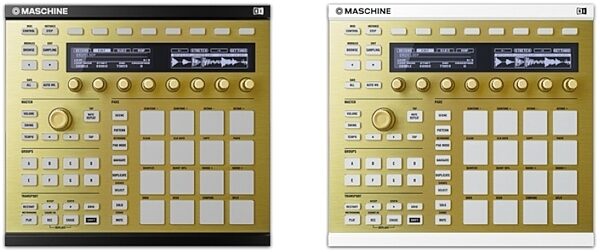 open zoom image for Native Instruments Maschine Custom Kit for Maschine MK2, Solid Gold
