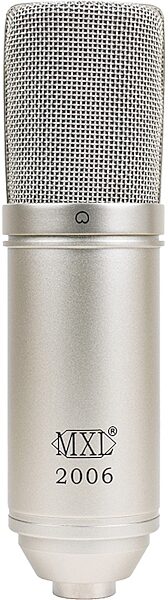 open zoom image for MXL 2006 Studio Condenser Microphone with Shock Mount and Case, view