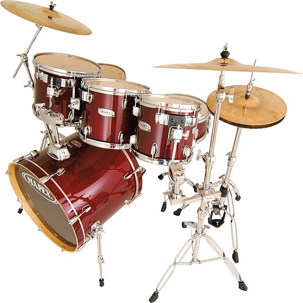 open zoom image for Mapex MB5255A M Birch Standard 5-Piece Drum Kit, Transparent Cherry