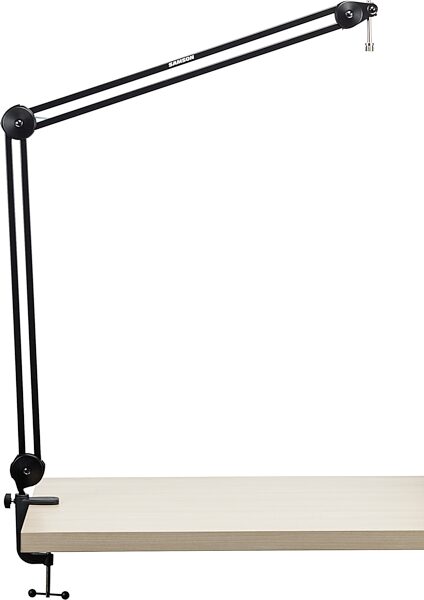 open zoom image for Samson MBA48 Desk Mount Microphone Boom Arm, New, Action Position Back