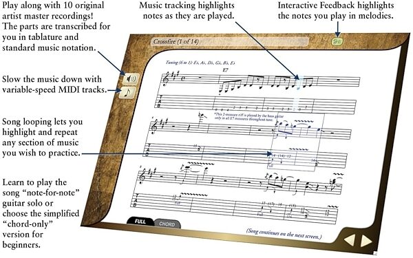 open zoom image for eMedia Guitar Collection 4-Volume Set, ve