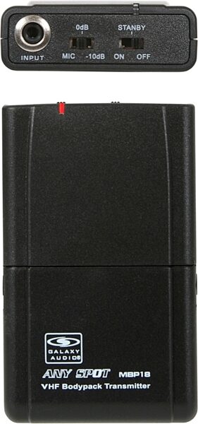 open zoom image for Galaxy Audio VESR/318 Triple Play Guitar, Headset, and Lavalier VHF Wireless System, Transmitter