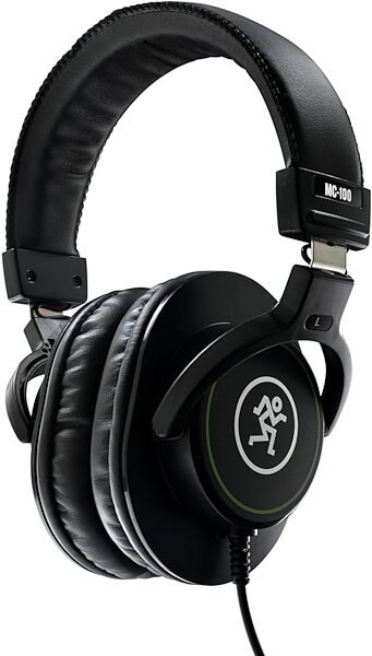 open zoom image for Mackie MC-100 Professional Closed-Back Headphones, New, Action Position Back