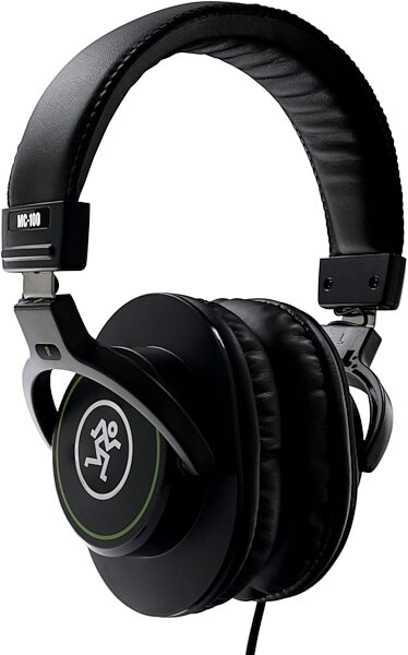 open zoom image for Mackie MC-100 Professional Closed-Back Headphones, New, Action Position Back