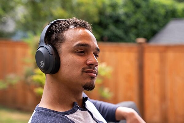open zoom image for Mackie MC-60BT Bluetooth Noise-Canceling Wireless Headphones, New, Action Position Back