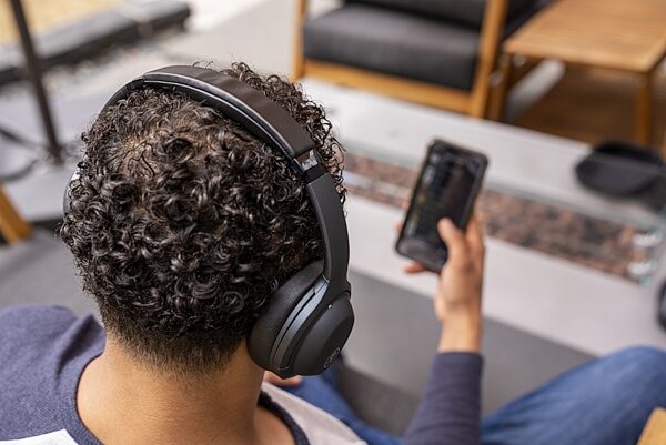 open zoom image for Mackie MC-60BT Bluetooth Noise-Canceling Wireless Headphones, New, Action Position Back