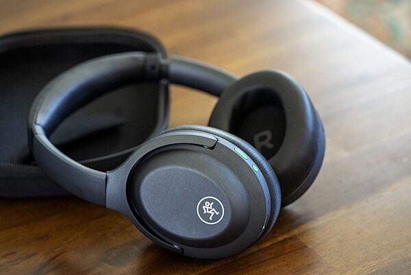 open zoom image for Mackie MC-60BT Bluetooth Noise-Canceling Wireless Headphones, New, Action Position Back