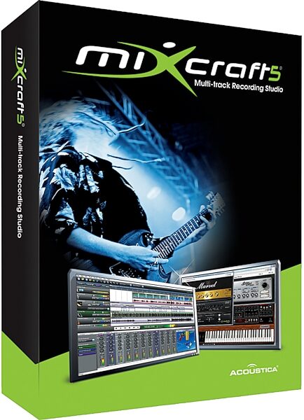 open zoom image for Acoustica Mixcraft 5 Recording Software, Main