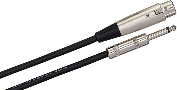 open zoom image for Hosa Microphone XLR Female to 1/4 Inch TS Microphone Cable, 5 foot, Action Position Back