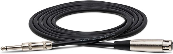 open zoom image for Hosa Microphone XLR Female to 1/4 Inch TS Microphone Cable, 5 foot, Action Position Back