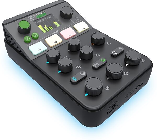 open zoom image for Mackie M-Caster Studio Streaming Mixer, Black, Open Box (Very Good), Action Position Back