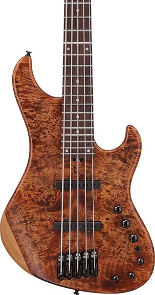 open zoom image for Ibanez MDM1605 Mode Electric Bass, 5-String (with Gig Bag), Natural Mocha Low Gloss, Open Box (Very Good), Action Position Back