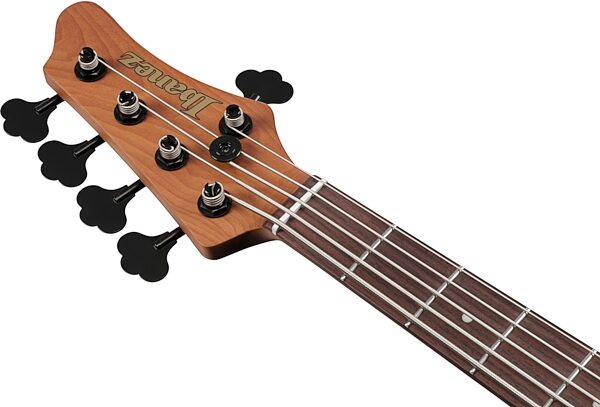 open zoom image for Ibanez MDM1605 Mode Electric Bass, 5-String (with Gig Bag), Natural Mocha Low Gloss, Open Box (Very Good), Action Position Back