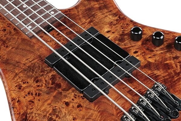 open zoom image for Ibanez MDM1605 Mode Electric Bass, 5-String (with Gig Bag), Natural Mocha Low Gloss, Open Box (Very Good), Action Position Back