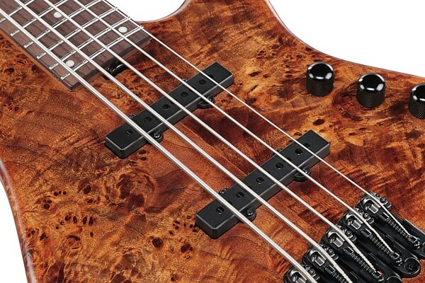 open zoom image for Ibanez MDM1605 Mode Electric Bass, 5-String (with Gig Bag), Natural Mocha Low Gloss, Open Box (Very Good), Action Position Back