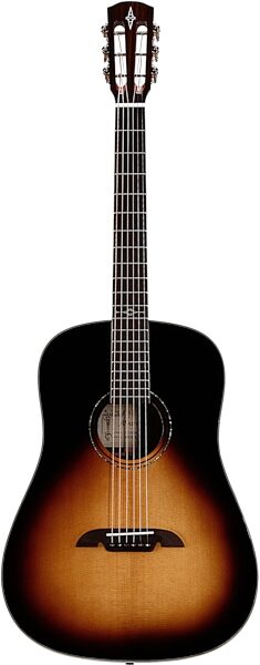 open zoom image for Alvarez Masterworks 12-Fret Round Shoulder Dreadnought Acoustic-Electric Guitar, New, Action Position Back