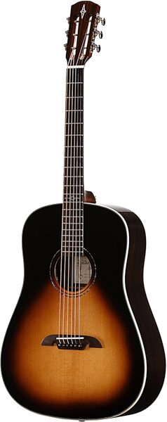 open zoom image for Alvarez Masterworks 12-Fret Round Shoulder Dreadnought Acoustic-Electric Guitar, New, Action Position Back