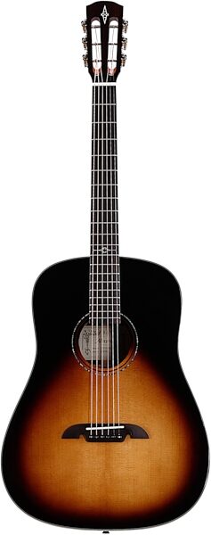 open zoom image for Alvarez Masterworks 12-Fret Round Shoulder Dreadnought Acoustic Guitar, New, Action Position Back