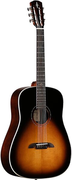 open zoom image for Alvarez Masterworks 12-Fret Round Shoulder Dreadnought Acoustic Guitar, New, Action Position Back