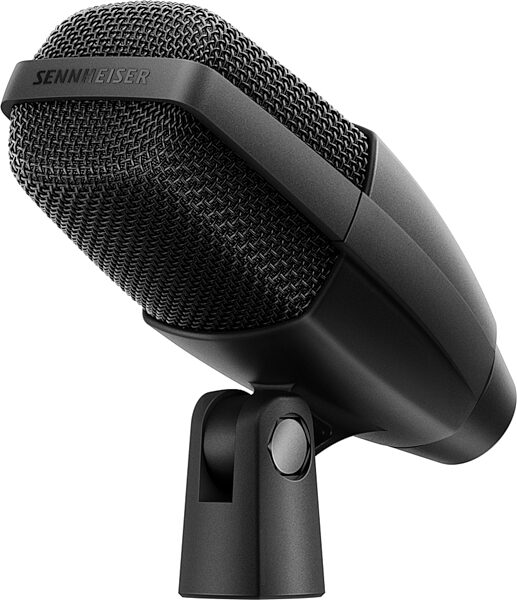 open zoom image for Sennheiser MD 421 Kompakt Dynamic Cardioid Microphone, Standard Black, with MZH Drum Clamp, Action Position Back