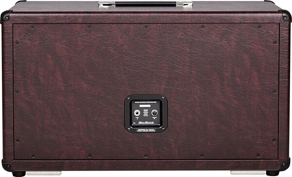 open zoom image for Mesa/Boogie Exclusive 2x12 Recto Horizontal Guitar Speaker Cabinet, Wine Taurus, Action Position Back
