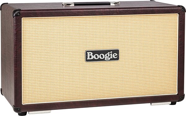 open zoom image for Mesa/Boogie Exclusive 2x12 Recto Horizontal Guitar Speaker Cabinet, Wine Taurus, Action Position Back