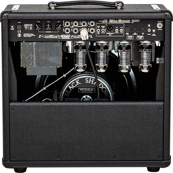 open zoom image for Mesa/Boogie LE JP-2C John Petrucci Guitar Combo Amplifier, Black Bronco, Action Position Back