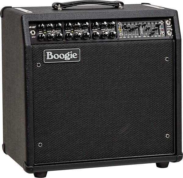 open zoom image for Mesa/Boogie LE JP-2C John Petrucci Guitar Combo Amplifier, Black Bronco, Action Position Back
