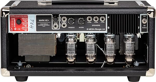 open zoom image for Mesa Boogie Mark IIC+ HRG Tube Guitar Amplifier Head (60/100 Watts), New, Action Position Back