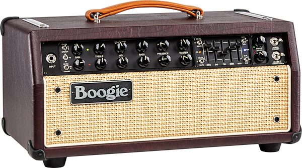 open zoom image for Mesa/Boogie Mark Five: 35 Guitar Amplifier Head (35 Watts) - Exclusive Finish, Wine Taurus, Action Position Back