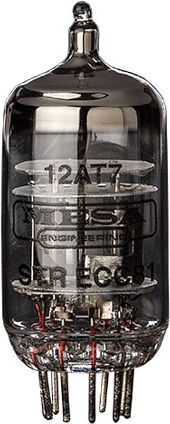 open zoom image for Mesa/Boogie 12AT7 Premium Preamp Tube, Single, Action Position Front