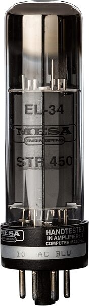 open zoom image for Mesa/Boogie NOS EL34 STR 450 Siemens Duet Tubes, New, Action Position Back