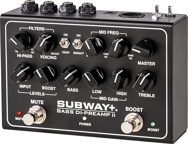 open zoom image for Mesa/Boogie Subway Plus Bass DI-Preamp II Pedal, New, Action Position Back