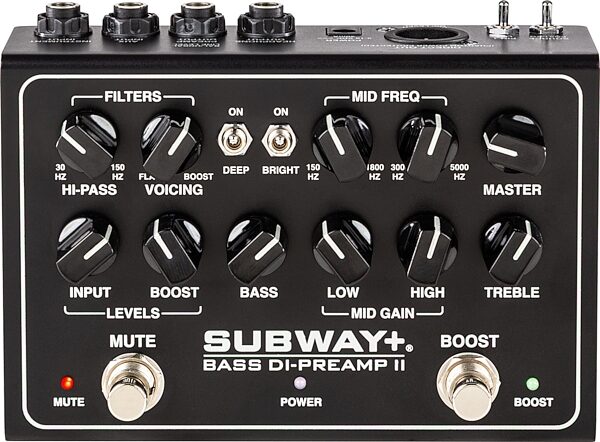 open zoom image for Mesa/Boogie Subway Plus Bass DI-Preamp II Pedal, New, Main