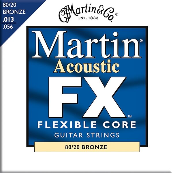 open zoom image for Martin FX 80/20 Acoustic Guitar Strings, MFX650
