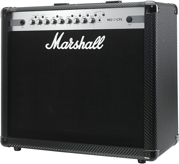 open zoom image for Marshall MG101CFX Carbon Fiber Guitar Combo Amplifier (100 Watts, 1x12"), Left