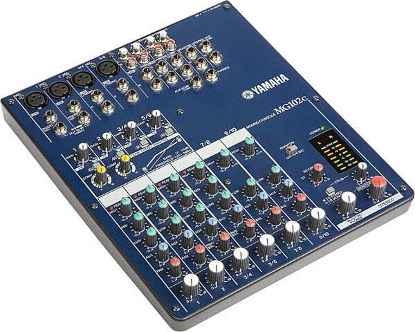 open zoom image for Yamaha MG102C Stereo Mixer, Angle 1