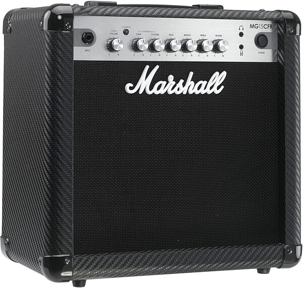 open zoom image for Marshall MG15CFR Carbon Fiber Guitar Combo Amplifier (15 Watts, 1x8"), Right