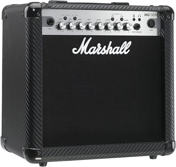 open zoom image for Marshall MG15CFX Carbon Fiber Guitar Combo Amplifier (15 Watts, 1x8"), Right