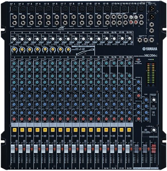 open zoom image for Yamaha MG206C Stereo Mixer, Main