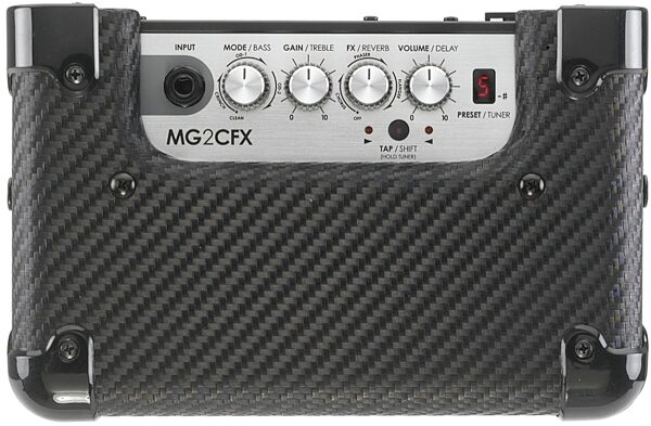 open zoom image for Marshall MG2CFX Battery-Powered Guitar Combo Amplifier, Top
