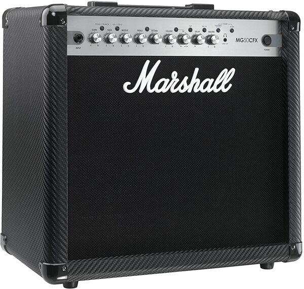 open zoom image for Marshall MG50CFX Carbon Fiber Guitar Combo Amplifier (50 Watts, 1x12"), Right
