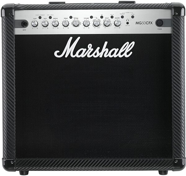 open zoom image for Marshall MG50CFX Carbon Fiber Guitar Combo Amplifier (50 Watts, 1x12"), Main