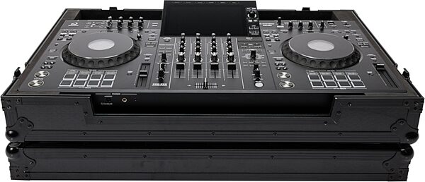 open zoom image for Magma DJ Controller Case with Wheels for XDJ-AZ and XDJ-XZ, Black, Angled Front