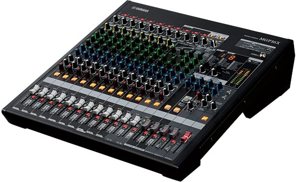open zoom image for Yamaha MGP16X Premium Mixer, 16-Channel and 4-Bus, Angle