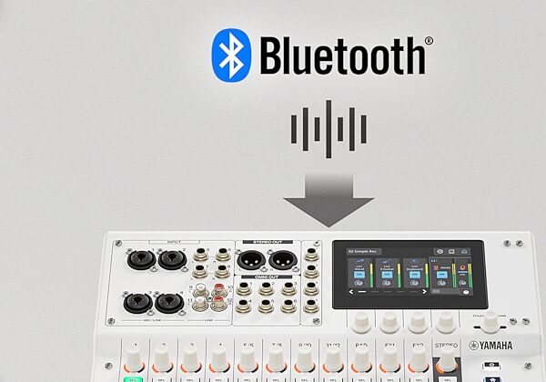 open zoom image for Yamaha MGX12 18-Channel Digital Mixing Console, White, Open Box (Like New), Action Position Back