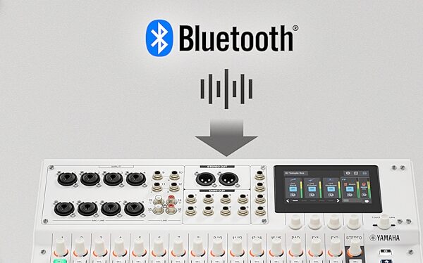 open zoom image for Yamaha MGX16 22-Channel Digital Mixing Console, Black, Action Position Back