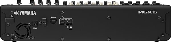 open zoom image for Yamaha MGX16 22-Channel Digital Mixing Console, Black, Action Position Back