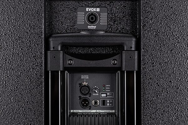 open zoom image for RCF Evox 12 Active Speaker Array PA System, Black, Rear Panel