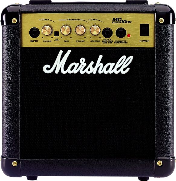 open zoom image for Marshall MG10CD Guitar Combo Amplifier (10 Watts, 1x6.5 in.), Main